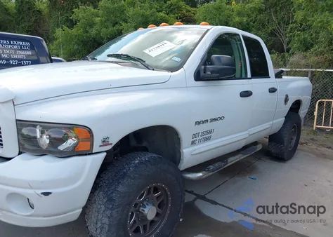 2005 Dodge Ram 2500 St/Slt из США, поврежденный, VIN 3D7KS28C65G788403